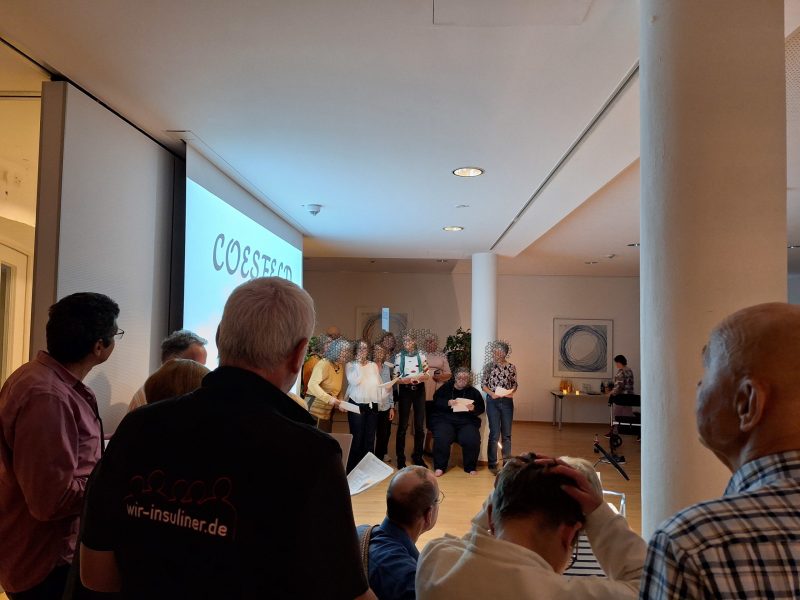 Chor beim bunten Abend